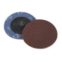 Sealey PTCQC50120 Quick Change Sanding Disc 50mm 120Grit Pack of 10