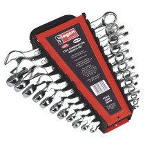 Sealey S0404 Combination Wrench Set 22pc Metric/Imperial