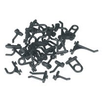 Sealey S0766 Hook Assortment for Plastic Pegboard 30pc