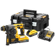 DeWalt DCH273H2T-GB 18V XR Brushless SDS+ Hammer Drill With FLEXVOLT Advantage 2x5.0Ah Powerstack Batteries In TSTAK