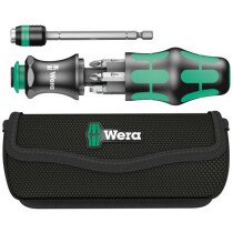 Wera 051021 Kraftform Kompakt 20 Screwdriver Bit Set with Carry Pouch WER051021