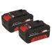 Einhell 4511489 PXC-Twinpack With 2x Power X-Change 4.0ah Batteries