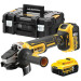 Dewalt DCG405P2-GB 18V XR Brushless 125mm Angle Grinder with 2x 5.0Ah Batteries in Case