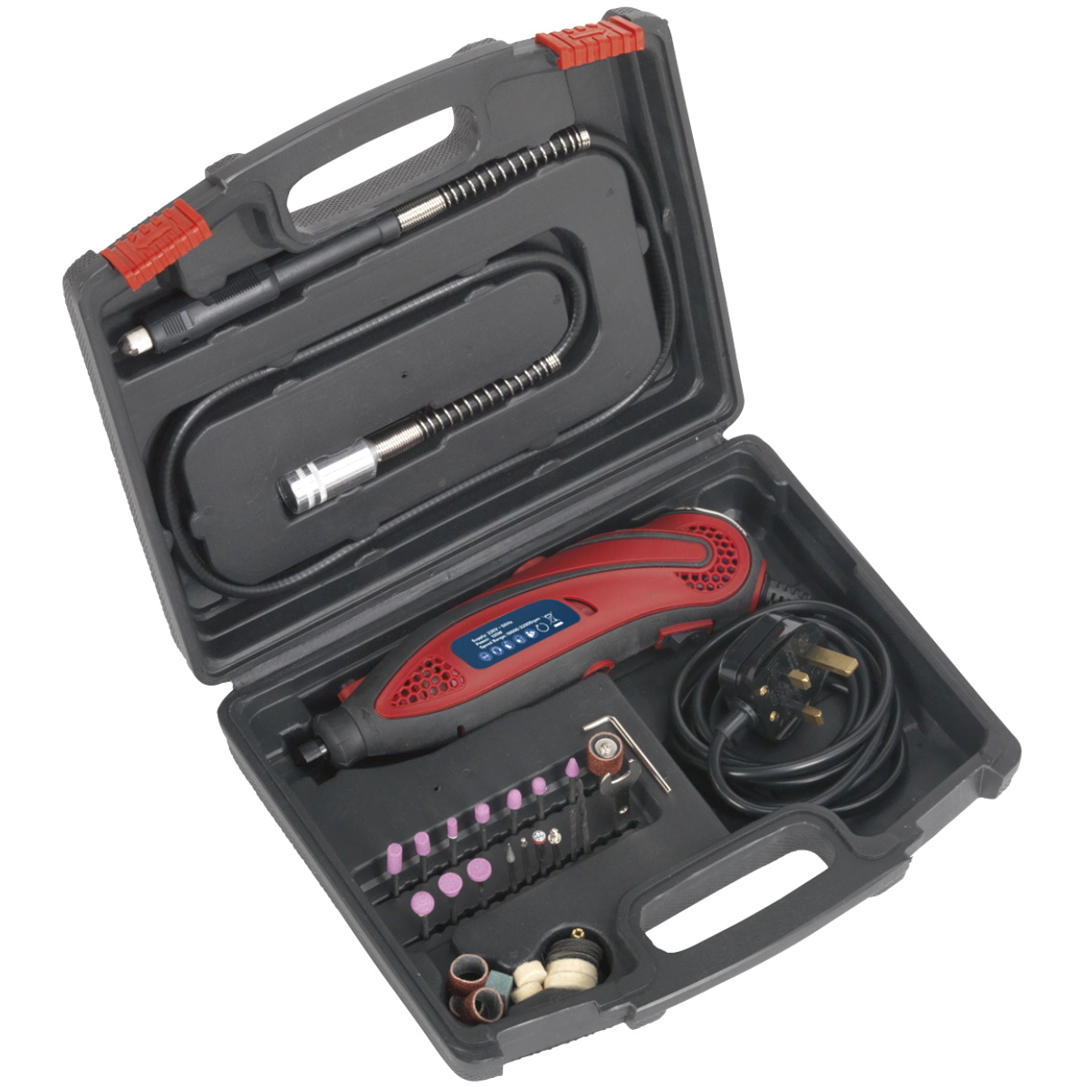 Sealey E540 Multi-Purpose Rotary Tool & Engraver Set 40pc 230V