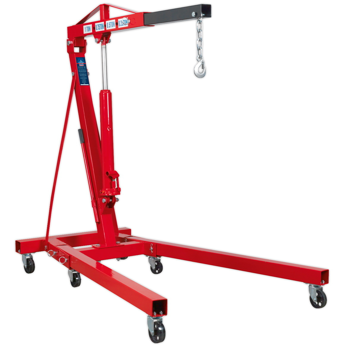 Sealey SC10 Folding Crane Yankee 1ton 'KD' Type