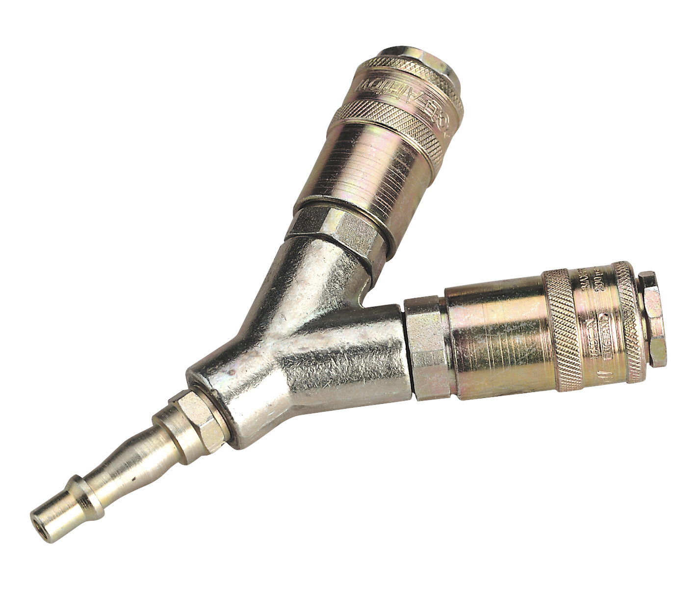 Sealey AC55 Twin Coupling Bodies Y Adaptor