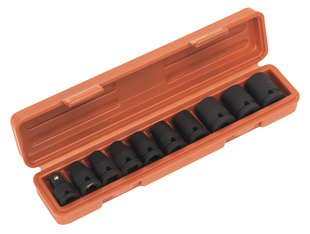 Sealey AK2301 Impact TRX-Star* Female Socket Set 1/2"Sq Drive 9pc