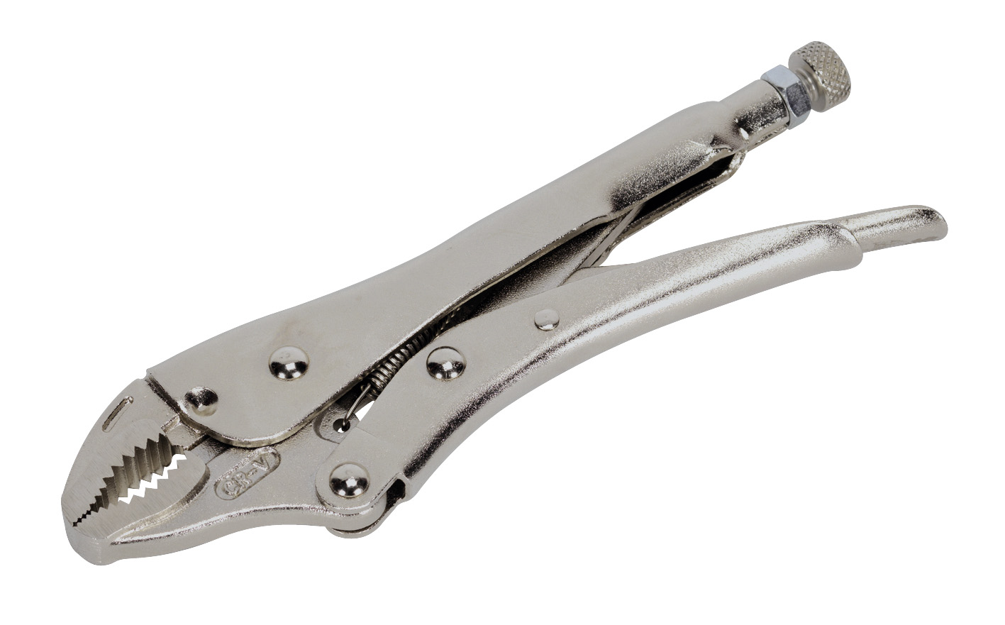 Sealey AK6820 Locking Pliers Curved Jaws 190mm 0-42mm Capacity