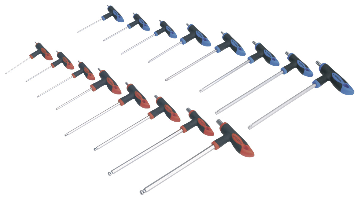 Sealey AK7147 T-Handle TRX-Star* & Hex Key Set 16pc