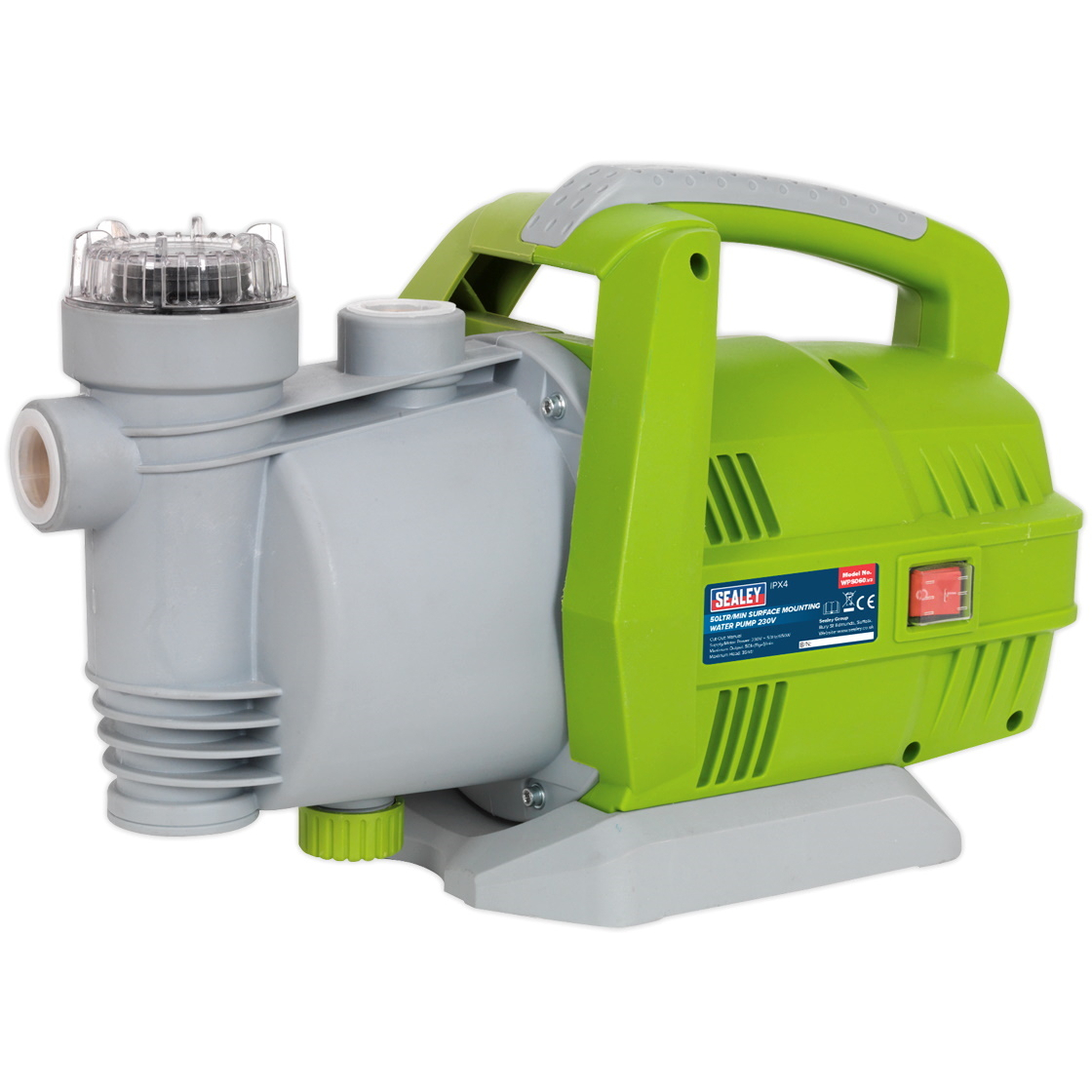 Sealey WPS060 Surface Mounted Water Pump 50ltr/min 230V