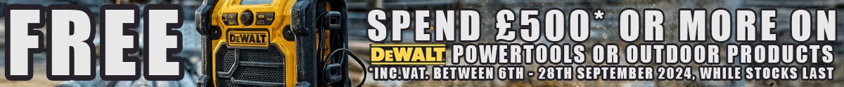 DeWalt Free DCR020 Eligible Products